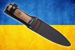 Тактичний ніж Україна з гербом, антибліковий та надійний, фото 5