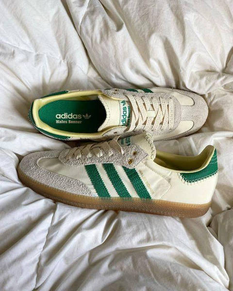 Adidas Samba x Wales Bonne Grey Green 12052