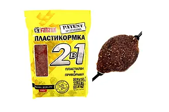 Пластилін FANATIK 0,5кг Тигровий горіх