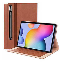 Чехол Samsung Galaxy Tab S7 Plus | S7 fe 12.4 2020 SM-T975 SM-T970 Premium classic brown