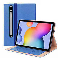 Чехол Samsung Galaxy Tab S7 Plus | S7 fe 12.4 2020 SM-T975 SM-T970 t735 t730 Premium classic blue