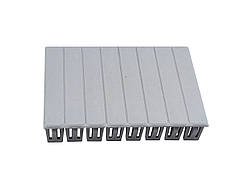 Заглушка на 4 модулі сіра TNSy