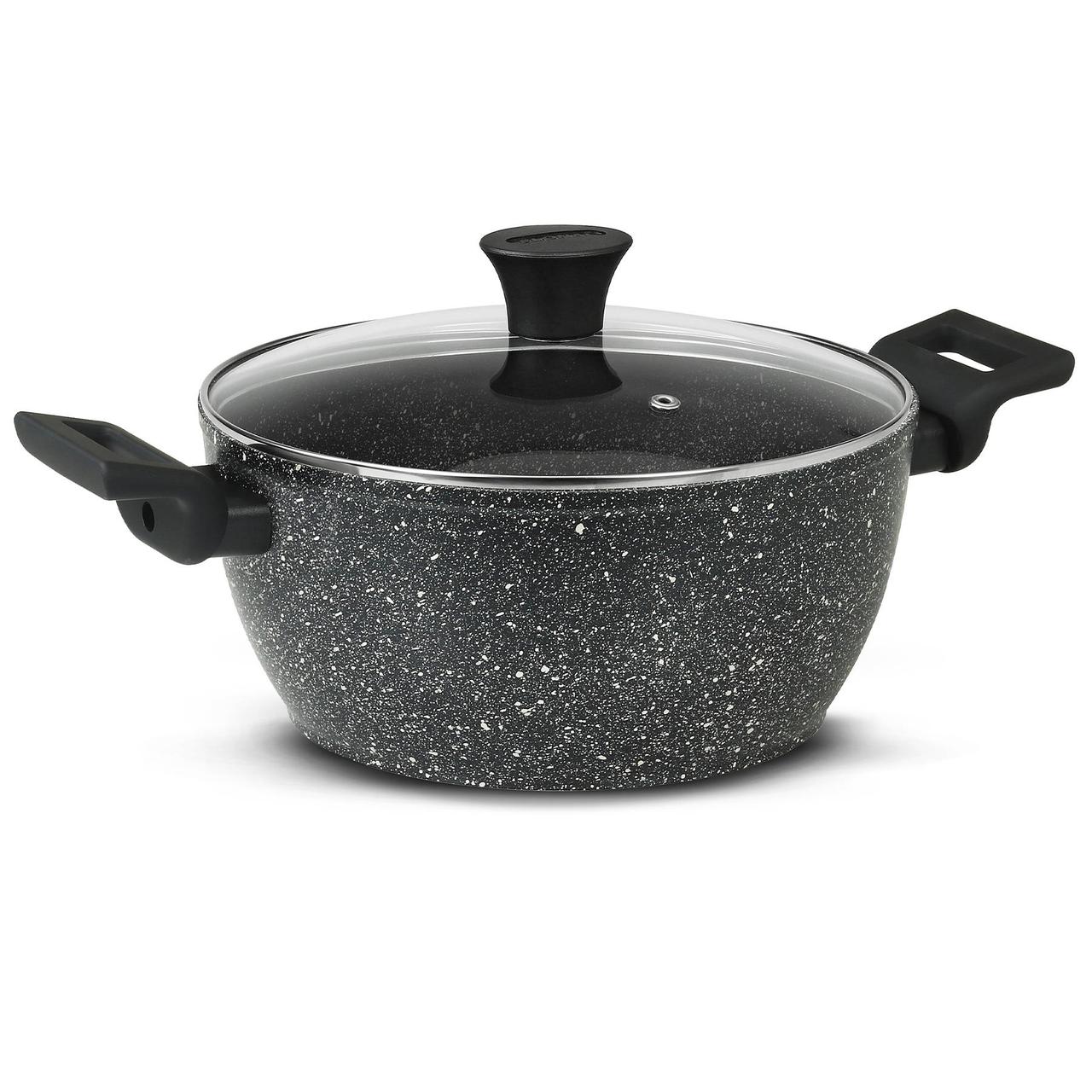 Каструля Flonal Pietra Lavica 4,3 л з кришкою (PLICV2480), фото 1