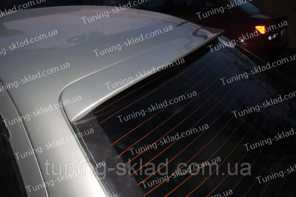 Спойлер на скло Nissan Almera Classic (спійлер заднього скла Нісан Альмера Класик), фото 1