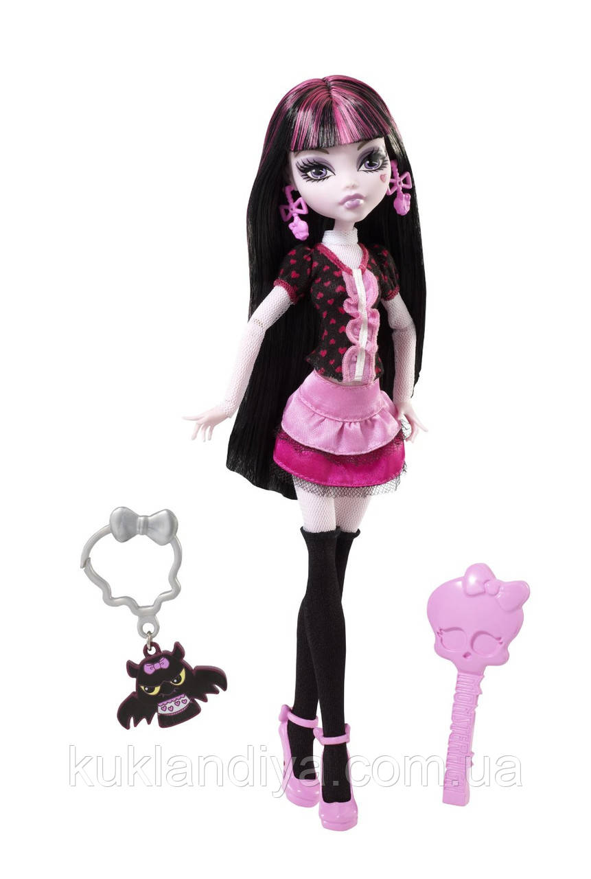 Лялька Monster High Дракулаура Вбивчий стиль Класрум, фото 1