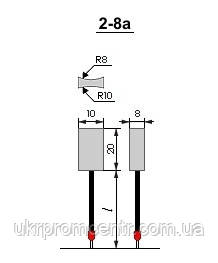Термоперетворювач ТСМ2-8а ТСП2-8а ТСТ2-8а