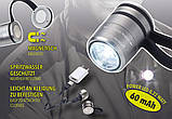 Ліхтарик спортивний Troika, сірий, фото 2