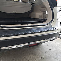 Накладка на задній бампер EuroCap (2017-2021 рр, ABS) для Nissan X-trail T32/Rogue рр