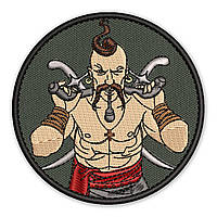 Шеврон, нашивка КОЗАК  з липучкою