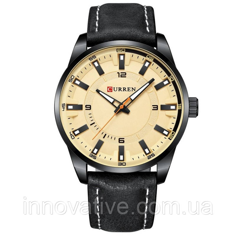 Чоловічий годинник Curren 8390 (Чорний)