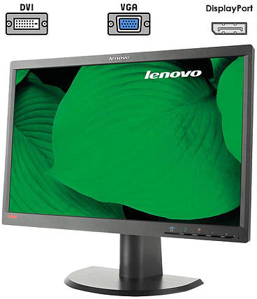 Монітор Lenovo ThinkVision LT2252pwA / 22" (1680x1050) TN / DVI, VGA, DisplayPort, Audio / VESA 100x100, фото 1