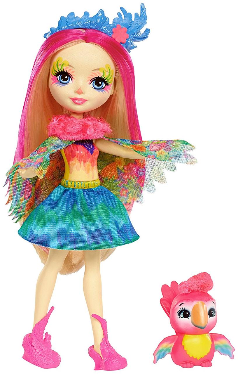 Enchantimals peeki parrot doll & sheeny deals