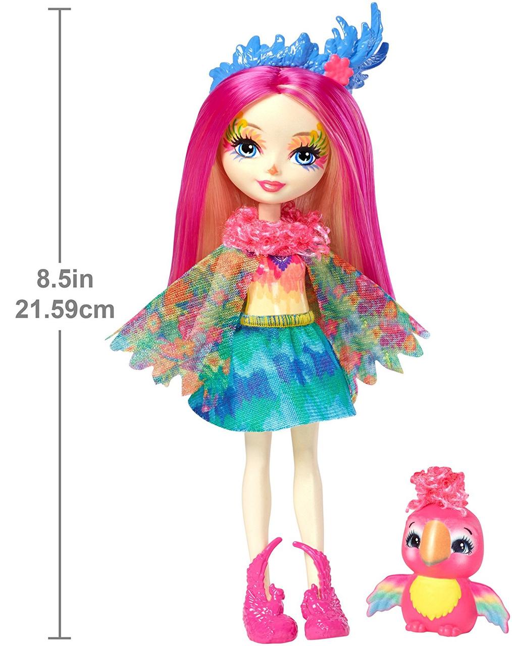Enchantimals peeki parrot doll & sheeny deals