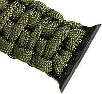 Плетений ремінець з паракорду для Apple Watch Savior Survival Gear Paracord Watch Band, фото 3