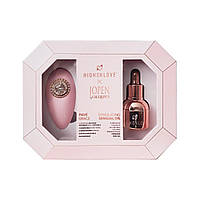 Подарунковий набір HighOnLove & JOPEN: Objects of Desire (краплі для клітора і вібратор з кристалами SO3375