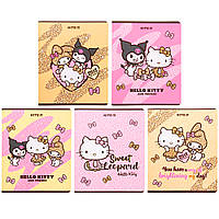 Комплект тетрадей школьных Kite Hello Kitty 48 листов клетка 10 шт HK23-259_10pcs