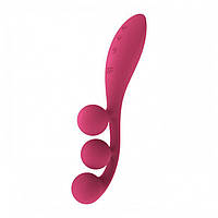 Універсальний вібратор Satisfyer Tri Ball 1, 3 мотори, гнеться SO7785