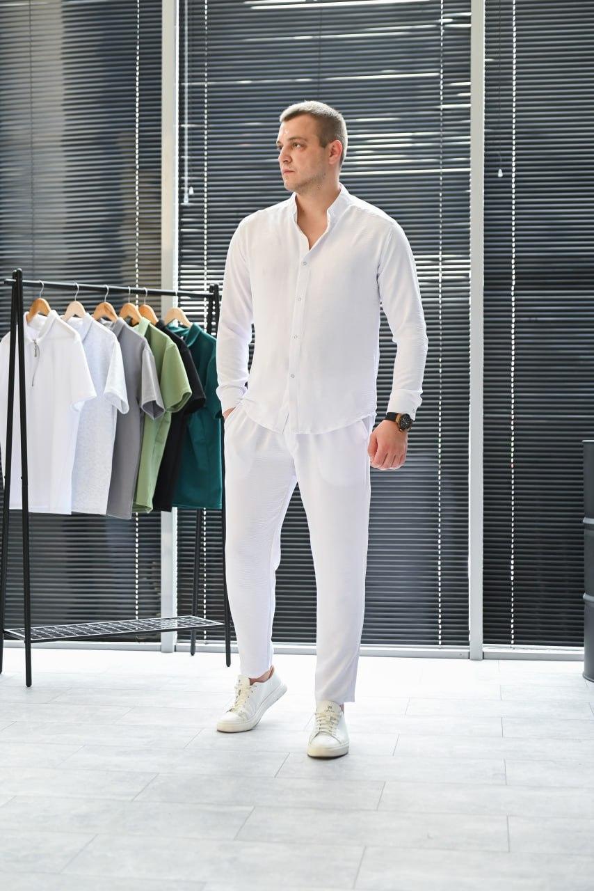 Комплект штани та сорочка чоловіча на літо Shop