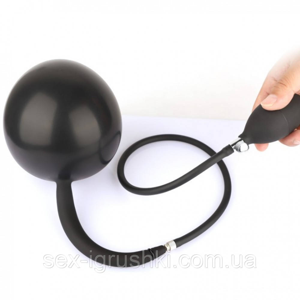 Анальна надувна пробка Latest split-type inflatable dog tail anal plug ST60120
