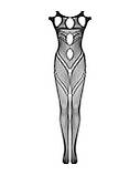 Бодістокінг Obsessive Bodystocking G322 S/M/L, фантасмагорично-силуетний крій SO7242, фото 6