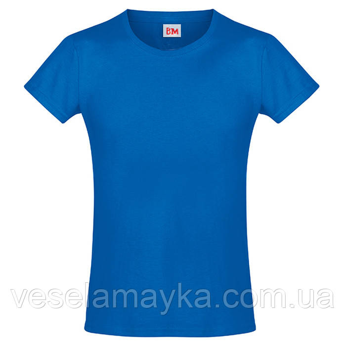 Синя футболка для дівчаток (Преміум)