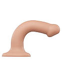 Насадка для страпона Strap-On-Me Dual Density Dildo Flesh M (м'ята упаковка) SO2354-R, фото 4