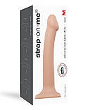 Насадка для страпона Strap-On-Me Dual Density Dildo Flesh M (м'ята упаковка) SO2354-R, фото 6