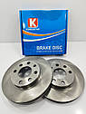 Диски передні гальмівні (к-т лівий + правий) Ланос,Сенс KOREASTAR Корея, фото 2