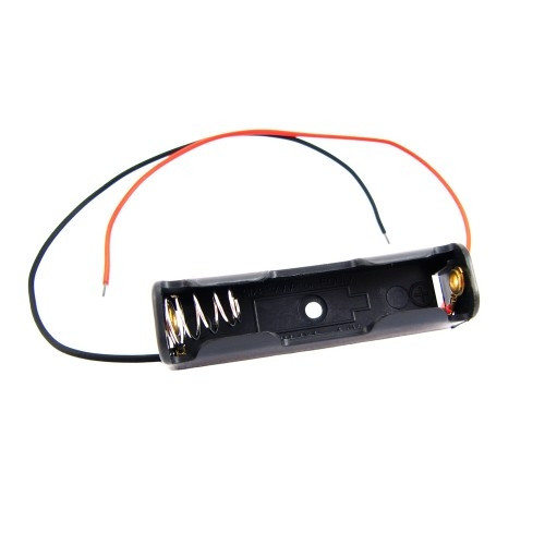 Відсік для 1 батареї AAA, 1.5В бокс кейс з дротами, Arduino, фото 1