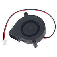 Вентилятор равлик 50мм 12В 2пін центробіжний турбіна кулер 3D-принтера