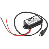 РџСЂРµРѕР±СЂР°Р·РѕРІР°С‚РµР»СЊ РЅР°РїСЂСЏР¶РµРЅРёСЏ 12Р’-5Р’ 3Рђ MicroUSB, СЃРєСЂС‹С‚Р°СЏ РїСЂРѕРІРѕРґРєР° Р°РІС‚Рѕ