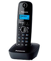 У Нас: Радіотелефон-DECT Panasonic KX-TG161111UAH Темно-сірий -OK