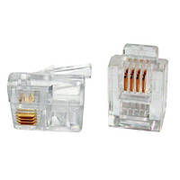 РљРѕРЅРЅРµРєС‚РѕСЂ 100С€С‚ RJ11 RJ12 RJ14 6P4C С‚РµР»РµС„РѕРЅРЅС‹Р№