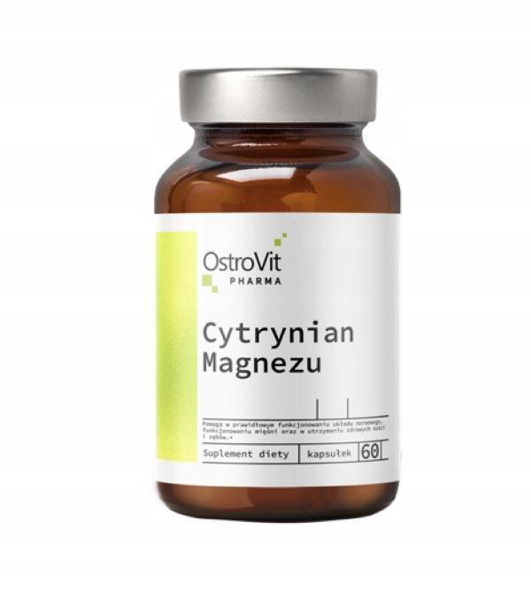 Цитрат магнію Ostrovit Pharma Magnesium citrate 60 caps