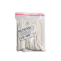 Резистори SMD 0805 1/8 Вт 660 шт 1% 1 Ом-1МОм