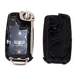 Выкидной ключ, РєРѕСЂРїСѓСЃ РїРѕРґ чип, 2РєРЅ, Volkswagen, HU66, фото 2