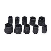 РќР°Р±РѕСЂ СЌРєСЃС‚СЂР°РєС‚РѕСЂРѕРІ 10С€С‚ РґР»СЏ РїРѕРІСЂРµР¶РґРµРЅРЅС‹С… Р±РѕР»С‚РѕРІ, РіР°РµРє, 9-19РјРј, HSS-СЃС‚Р°Р»СЊ