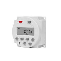 Реле часу, таймер тижневий, РК, 220В 16А 2ВА, CN101A