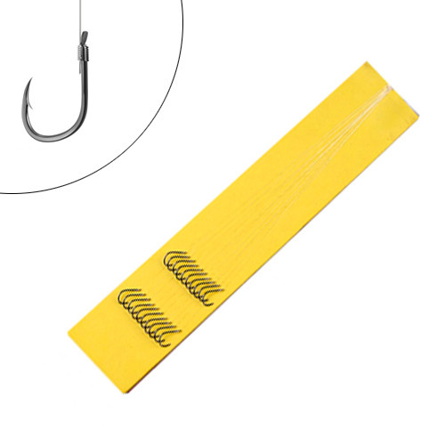 РџРѕРІРѕРґРѕРє СЃ РґРІСѓРјСЏ крючками в„–10 для карповой ловли, 10шт, леска 0.35РјРј, фото 1