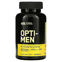 Термін до 2025 року Optimum Nutrition Opti-Men 150 таб.