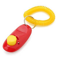 Клікер із кнопкою та браслетом для дресування собак