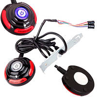 Кнопка увімкнення живлення ПК виносна, 160 см, Power SW Reset, індикація