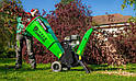 Садовий подрібнювач гілок і рослинного сміття Zipper ZI-HAEK4100 4100 Вт, фото 7