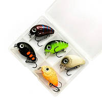 РќР°Р±РѕСЂ РІРѕР±Р»РµСЂРѕРІ РєСЂСЌРЅРєРѕРІ 5С€С‚, РїСЂРёРјР°РЅРєР° 2.8СЃРј 2Рі РІ РєРѕСЂРѕР±РєРµ