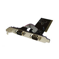 Контролер PCI перехідник на 2 RS232 DB9 COM-порти