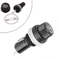 Р”РµСЂР¶Р°С‚РµР»СЊ РїСЂРµРґРѕС…СЂР°РЅРёС‚РµР»СЏ 5x20РјРј 10С€С‚, РјРѕРЅС‚Р°Р¶РЅС‹Р№, РЅР° РїР°РЅРµР»СЊ