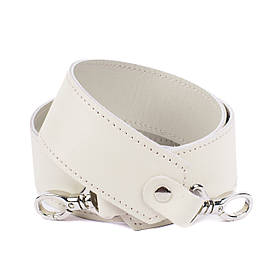 Ремінь з карабінами (85*4см) на підкладі, колір Айворі