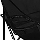 Крісло туристичне складане зі спинкою та підсклянником Folding Сhair JD-759 Black, фото 10