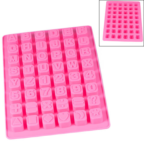 Форма силіконова для кейк-попсів, льоду, цукерок, Англійський алфавіт, фото 1