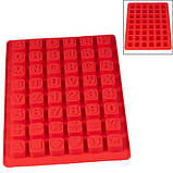 Форма силіконова для кейк-попсів, льоду, цукерок, Англійський алфавіт, фото 2